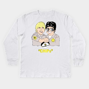 TV COP SHOW Kids Long Sleeve T-Shirt